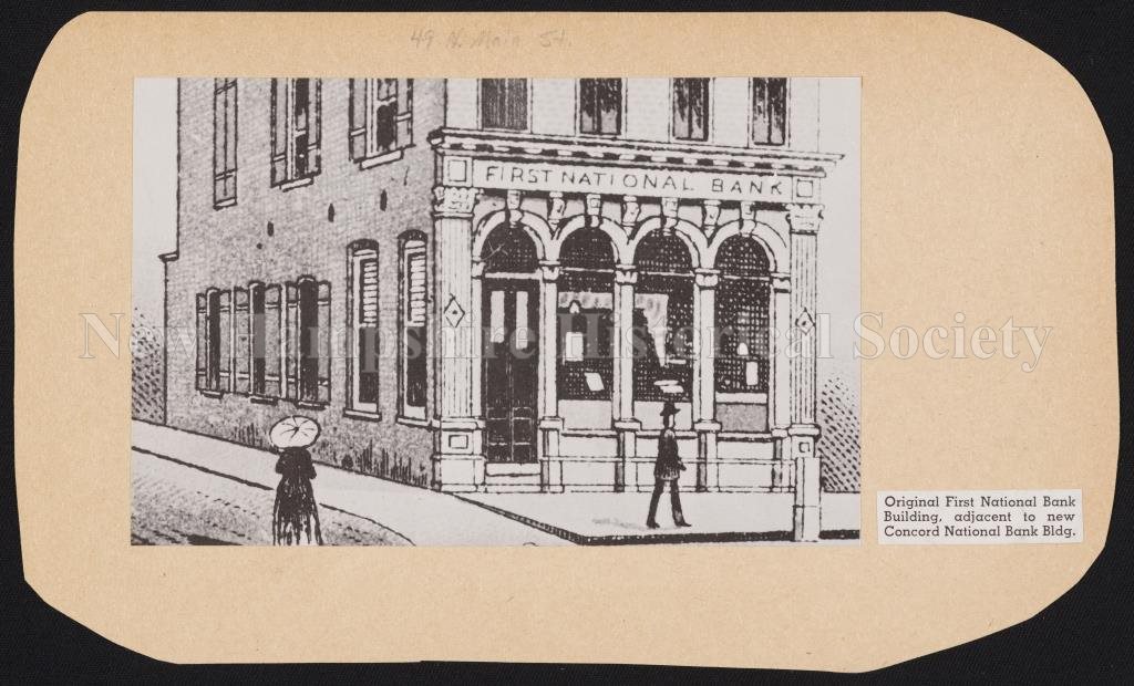 New Hampshire Historical Society Original First National Bank