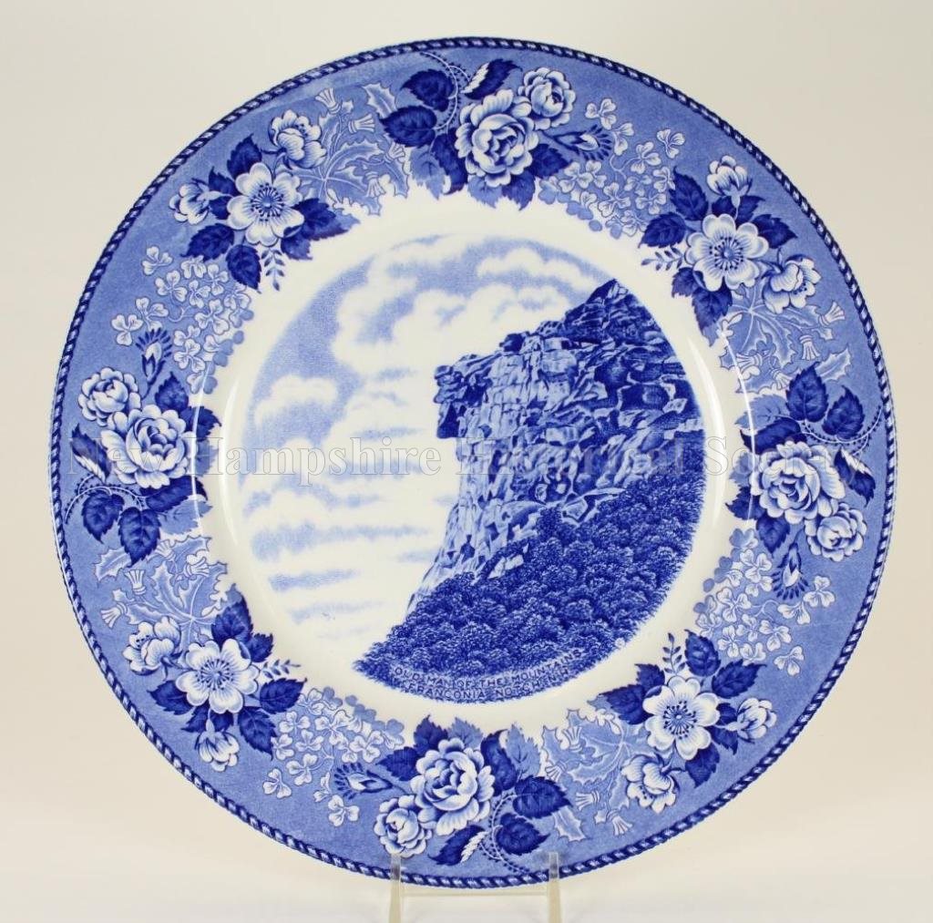 New Hampshire Historical Society - Plate, Commemorative - Old Man