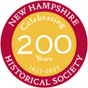 New Hampshire Historical Society 200th anniversary logo.