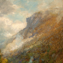 Detail of Old Man of the Mountain painting