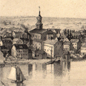 Detail from lithograph of Portsmouth, NH, dated 1854, New Hampshire Historical Society collection.