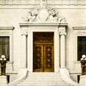 Image of entrance to the Society's historic Park Street building